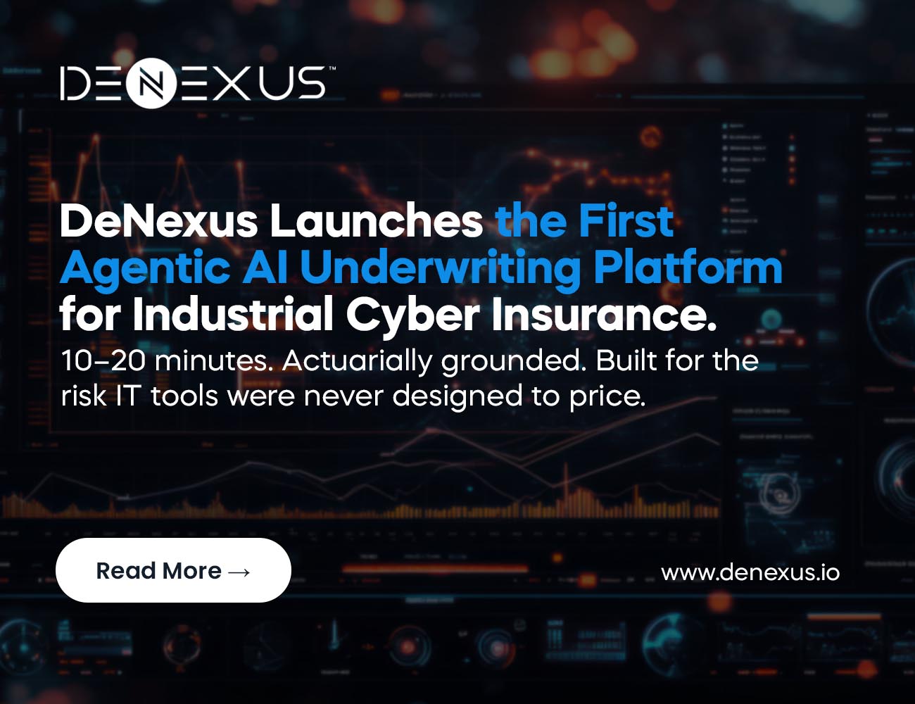 We just launched the first agentic AI underwriting platform for industrial cyber insurance. Here's why it matters.