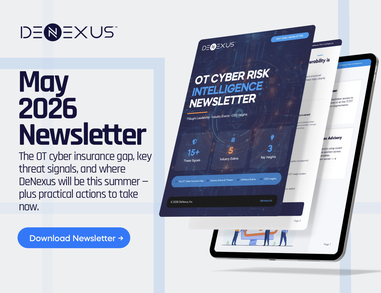 OT Cybersecurity Newsletter – May 2026 | DeNexus