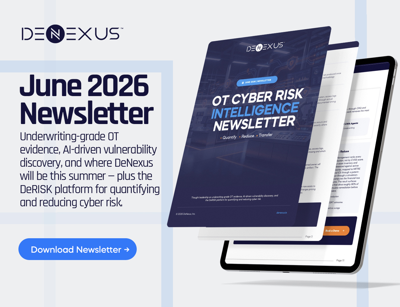 OT Cyber Risk Intelligence Newsletter – June 2026 | DeNexus