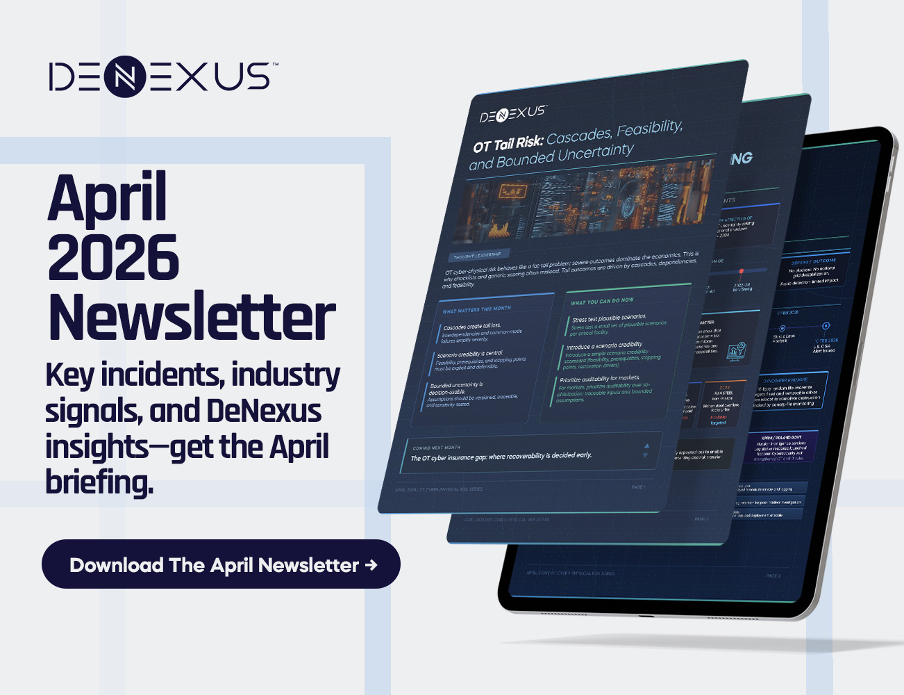 OT Cybersecurity Newsletter – April 2026 | DeNexus