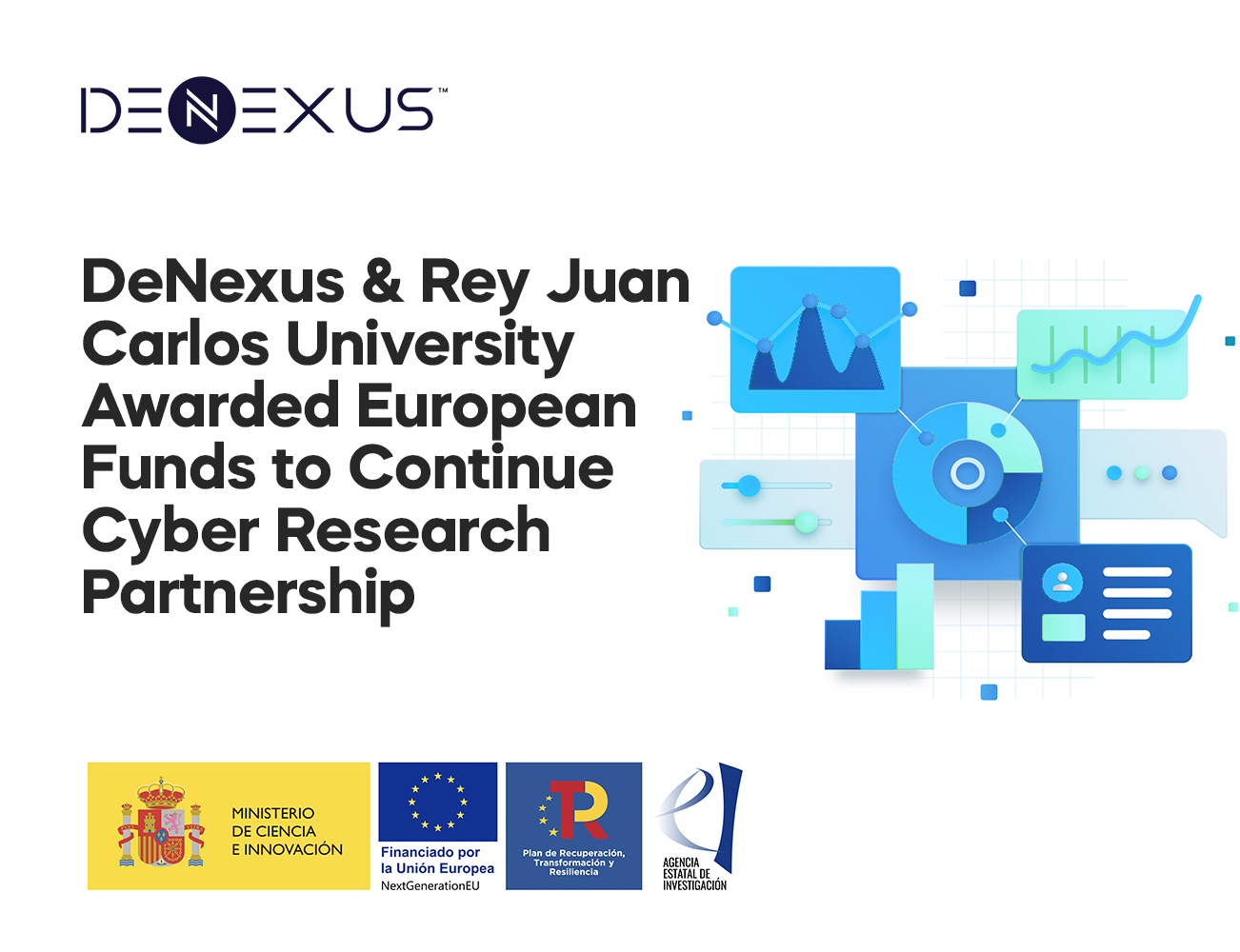 DeNexus & Rey Juan Carlos University Win EU Cyber Research Funds