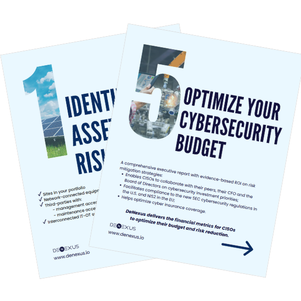 5 Steps to Reduce OT Cyber Risk | DeNexus Insurance eBook