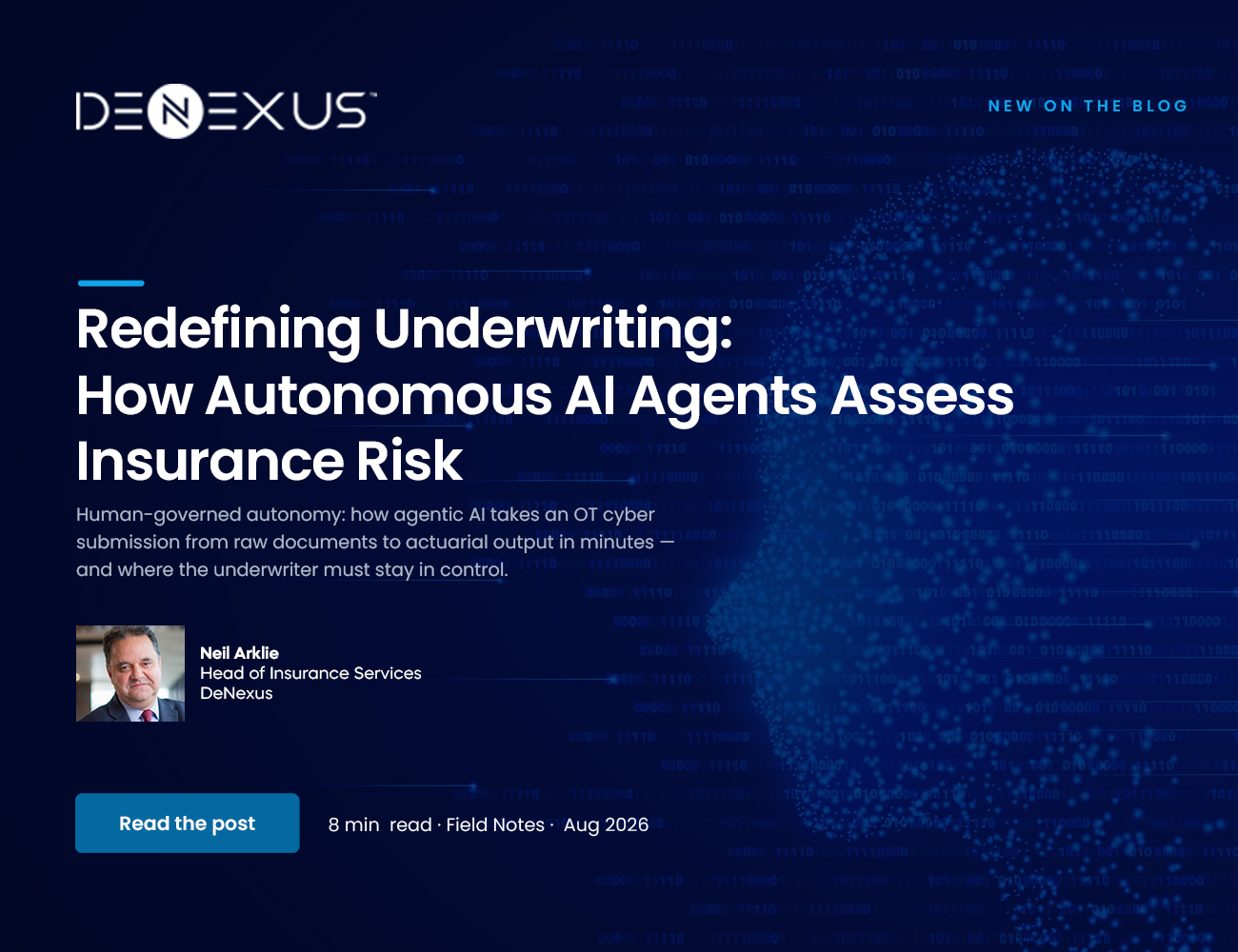 Redefining Underwriting: How Autonomous AI Agents Assess Insurance Risk