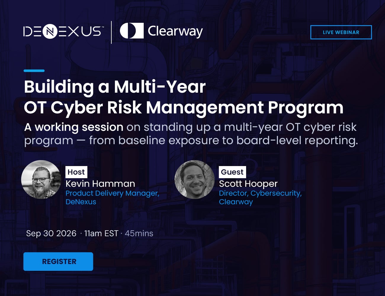 Building a Multi-Year OT Cyber Risk Management Program with Clearway
